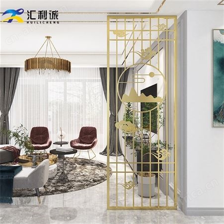 浙江玫瑰金带艺术玻璃不锈钢屏风 工程屏风量多优惠