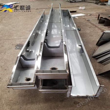 承接地下屋檐排水系统不锈钢天沟u型槽非标定制