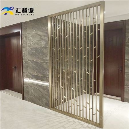 金属柜台组合屏风隔断 不锈钢玄关商品房遮挡装饰定制