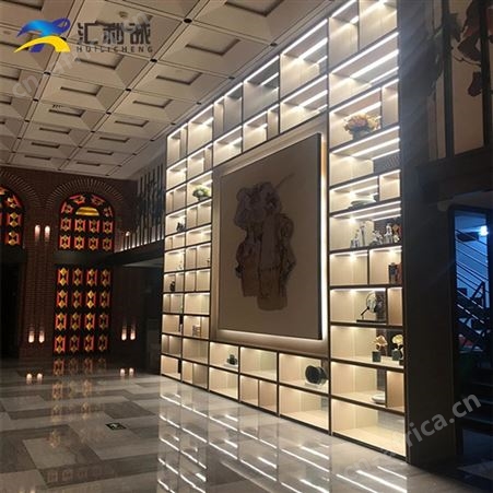 304黑色不锈钢置物架壁柜1.2厚度 浴室壁龛定制