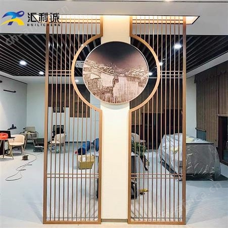 定制镂空欧式不锈钢屏风卧室遮挡家用屏风定制