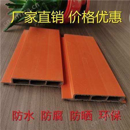 户外墙板生态木质长城板 木塑墙板 室内外别墅共挤木纹墙板 外墙挂板定做