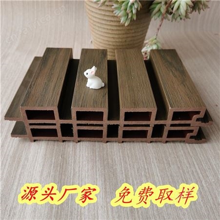 木屋洋房外墙装饰护墙板 木塑共挤高耐凹凸长城板外墙防蛀 康装 户外墙板价格