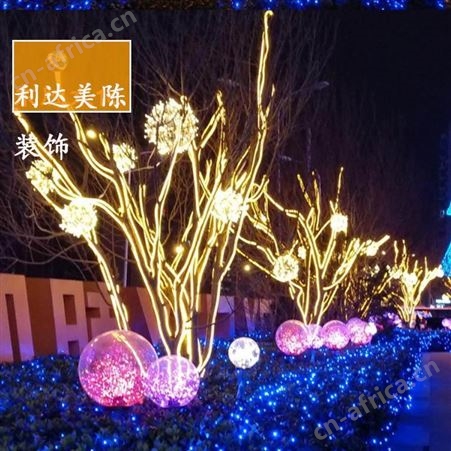 北京利达 广告灯饰画 led灯画 外墙广告灯饰画 幕墙广告画 大型美陈灯饰画