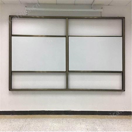 烤漆面板 组合推拉绿板白板 推拉式黑板 