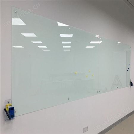 超白玻璃白板定做加工办公室会议玻璃白板钢化玻璃白板书写好擦玻璃白板