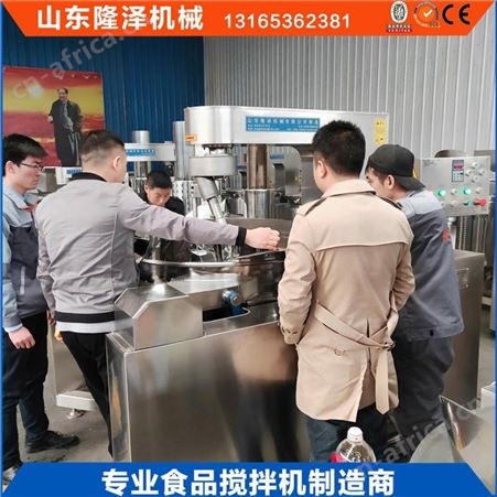 电磁加热火锅炒料机 大型全自动立式搅拌夹层锅生产厂家