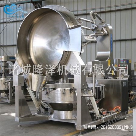 大型自动牛肉酱炒锅 诸城隆泽机械有限公司