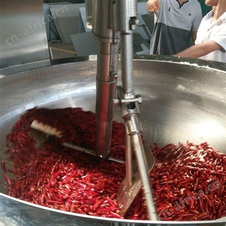 全自动电磁玫瑰馅料炒锅 多功能面包糕点馅料搅拌锅不粘锅   燃气行星搅拌炒锅