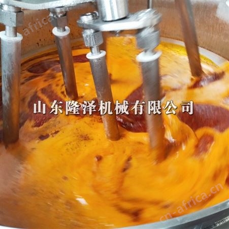 北京火锅炒料机 大型多爪行星搅拌炒锅 炒酱料用的锅 燃气炒料机