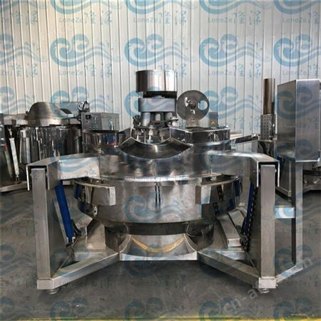 隆泽全自动大型多功能炒菜机 工厂食堂用炒菜机 易清洗