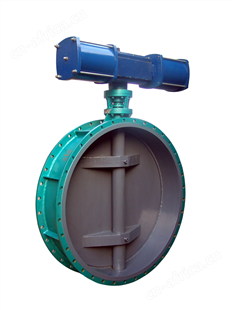 对夹式气动通风蝶阀