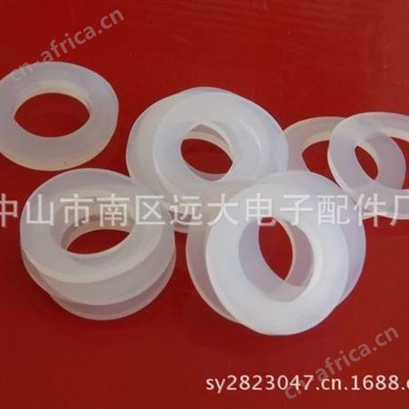 现货供应乳白色/黑色/彩色硅胶，中山硅胶垫圈，磨砂黑胶圈