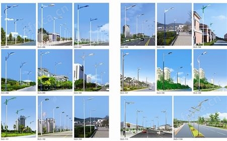 各种路灯杆灯杆来图定做3米5米6米8米庭院灯高杆灯景观