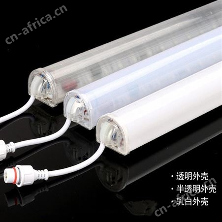 LED线条灯护栏管七彩数码管跑马灯户外防水霓虹灯内控外控工程
