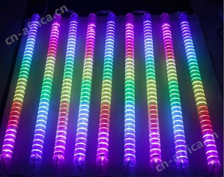 LED线条灯护栏管七彩数码管跑马灯户外防水霓虹灯内控外控工程