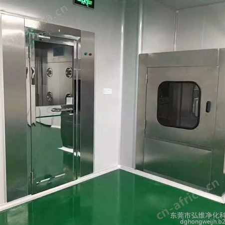 广东东莞供应货淋室 不锈钢风淋室 风淋通道 风淋门 单人双人双吹风淋室