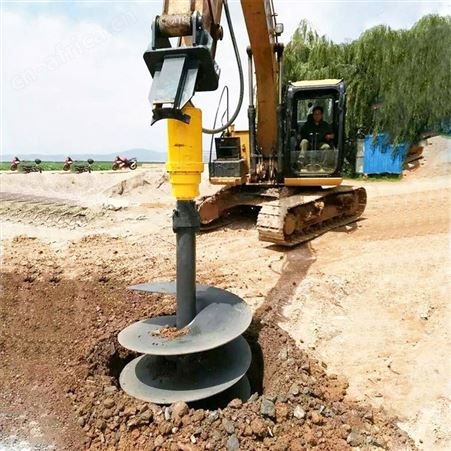 惠鑫现货销挖掘机改装 螺旋钻机 改装打地基桩机 旋转式钻机