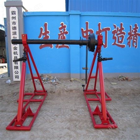 惠鑫液压张力电缆放线架 5T可拆卸式 现货供应液压张力放线架 可拆放线架