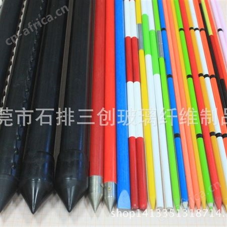 十五年老玻璃钢厂家生产供应高弹性纤维杆 玻璃纤维杆颜色可定制