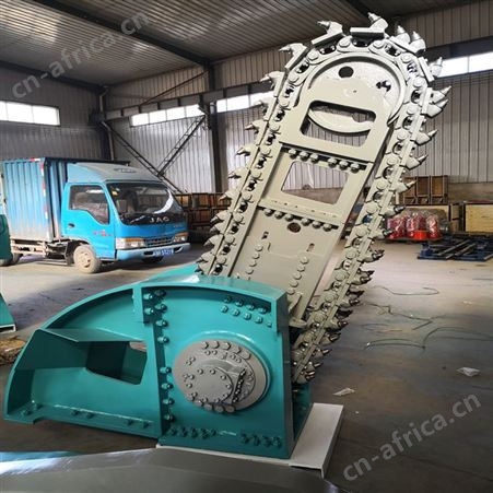 惠鑫供应挖掘机属具LTKG1 链条式岩石开沟机 开槽开沟机