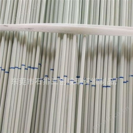 厂家专业生产直销5mm 6mm玻璃纤维农业纤维棒 农业拱棚支架立柱