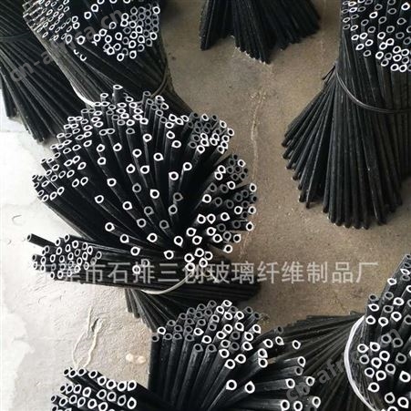 厂家生产直销箱包纤维杆 高强度玻璃纤维空心管颜色可定制质量好