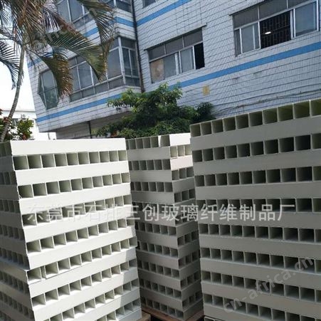 专业生产供应燃气警示桩方管 玻璃钢拉挤方管标桩方通规格齐全