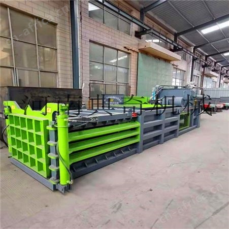 棉丝海绵打包机 卧式160型废铁打包机 废纸塑料薄膜压块机