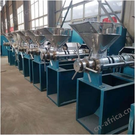不卡不堵榨油机 整套料籽榨油设备 125型螺旋榨油机
