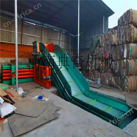 麻袋塑料薄膜压块机 易拉罐打包机 纸业厂液压打包机
