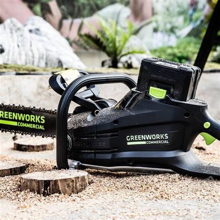 格力博Greenworks82V电锯 82V锂电电锯 82V电链锯 CSB401-1电锯