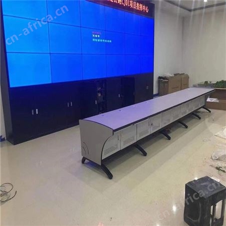 调度台监控桌 指挥台会议室 办公电脑桌操作台 旭峰家具