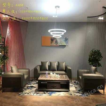商务贵宾沙发厂家 定制皮面布艺沙发 旭峰家具 免费上门测量定制尺寸 