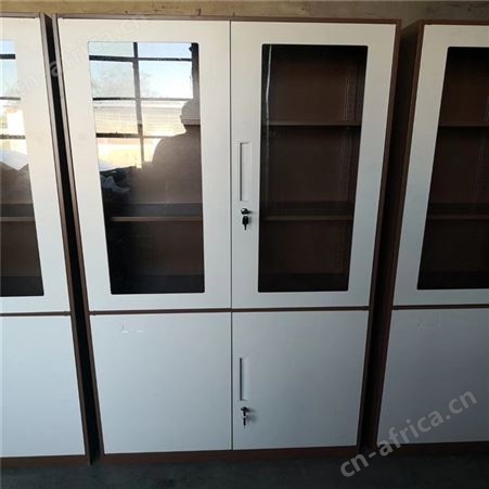 钢制文件柜铁皮移门 加厚书展示柜 支持定制 旭峰家具直供