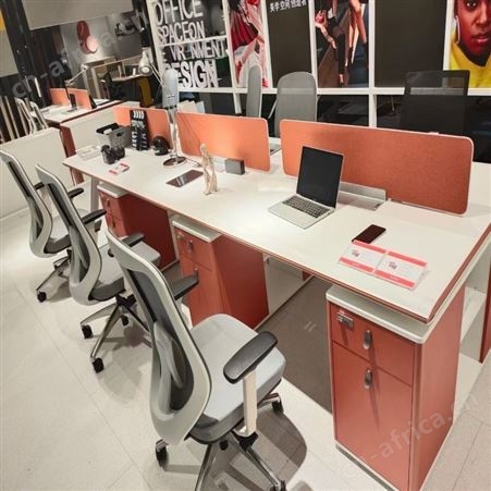 屏风隔断 员工工位桌 现代简约定制工位桌椅 旭峰家具 现货供应