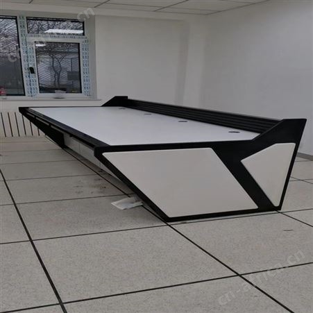 定制弧形指挥中心操作台 旭峰家具 监控台拼装控制台  上门定制