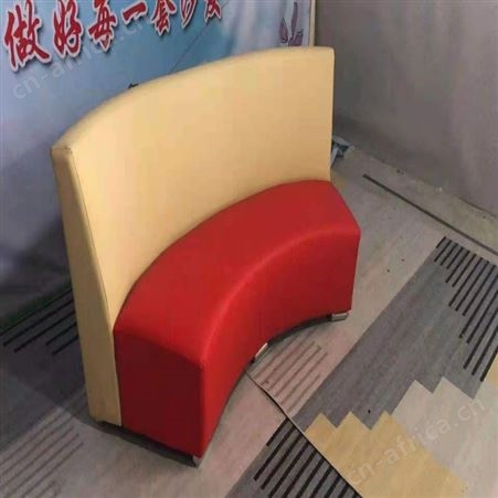 简约饮品奶茶店卡座 带靠背休闲沙发 旭峰家具 休闲沙发组合 现货供应