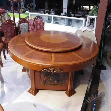 实木餐桌椅组合 圆形定制餐桌椅厂家 餐桌椅生产厂家 旭峰家具 现货供应