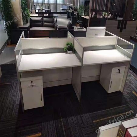 屏风卡座桌椅 双人F型定制工位桌 旭峰家具 现货供应上门定制