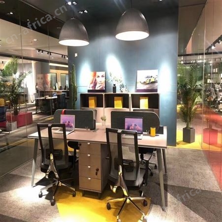 办公隔断组合 员工工位组合 电脑桌椅组合 旭峰家具 现货供应