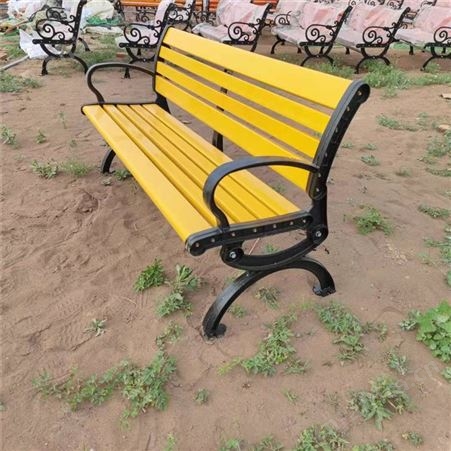 户外休闲座椅 旭峰家具 铁艺长条休闲椅 户外椅价格