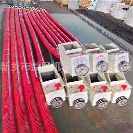 西宁软管自动上玉米机器益民机械水平式蛟龙送料机YML水稻装车软管吸粮机