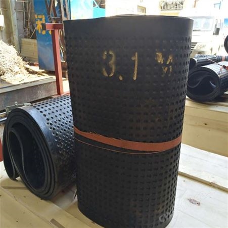 加厚耐磨抛粮带益民500mm玉米扬场机原装环形带抛粮机麻坑带