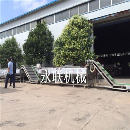 永联全自动生蚝毛辊清洗机设备 全壳生蚝去泥清洗设备