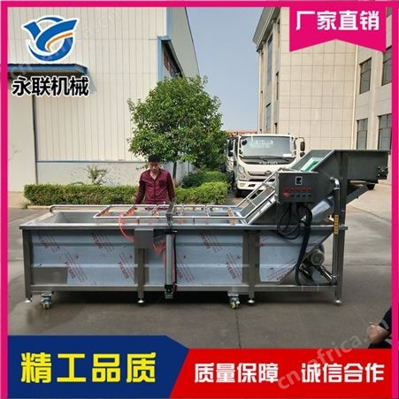 辣椒气泡清洗机报价 多功能气泡清洗机 水果气泡清洗机报价 永联