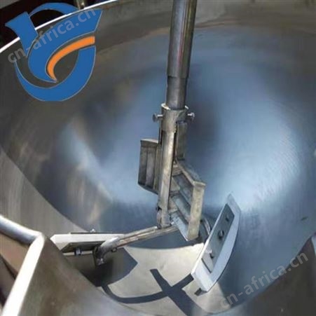 现货乳品牛奶熬制夹层锅 自动搅拌凉粉熬制夹层锅