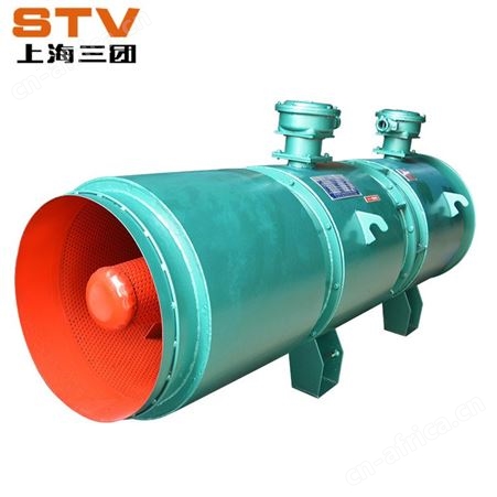 隔爆型矿用风机 三团 FBD-NO7.5FBD防爆压入式对旋轴流局部通风机2*55KW