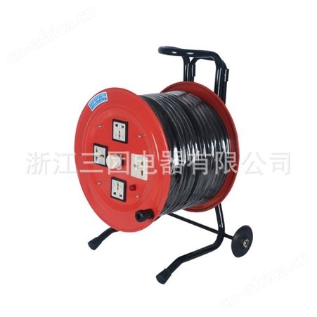 顺通 移动电源盘2*2.5㎡便携式线缆盘工地检修用电缆盘50米规格齐全