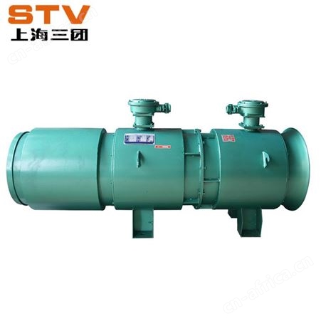 隔爆型矿用风机 三团 FBD-NO7.5FBD防爆压入式对旋轴流局部通风机2*55KW